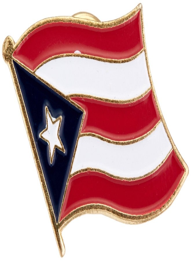 US Flag Store متجر أعلام الولايات المتحدة الأمريكية، دبوس علم بورتوريكو على طية صدر السترة - Image 1